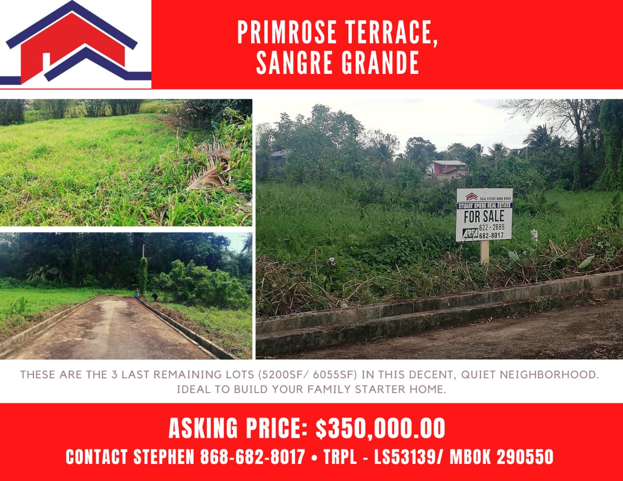 3 Lots available in Primrose T..