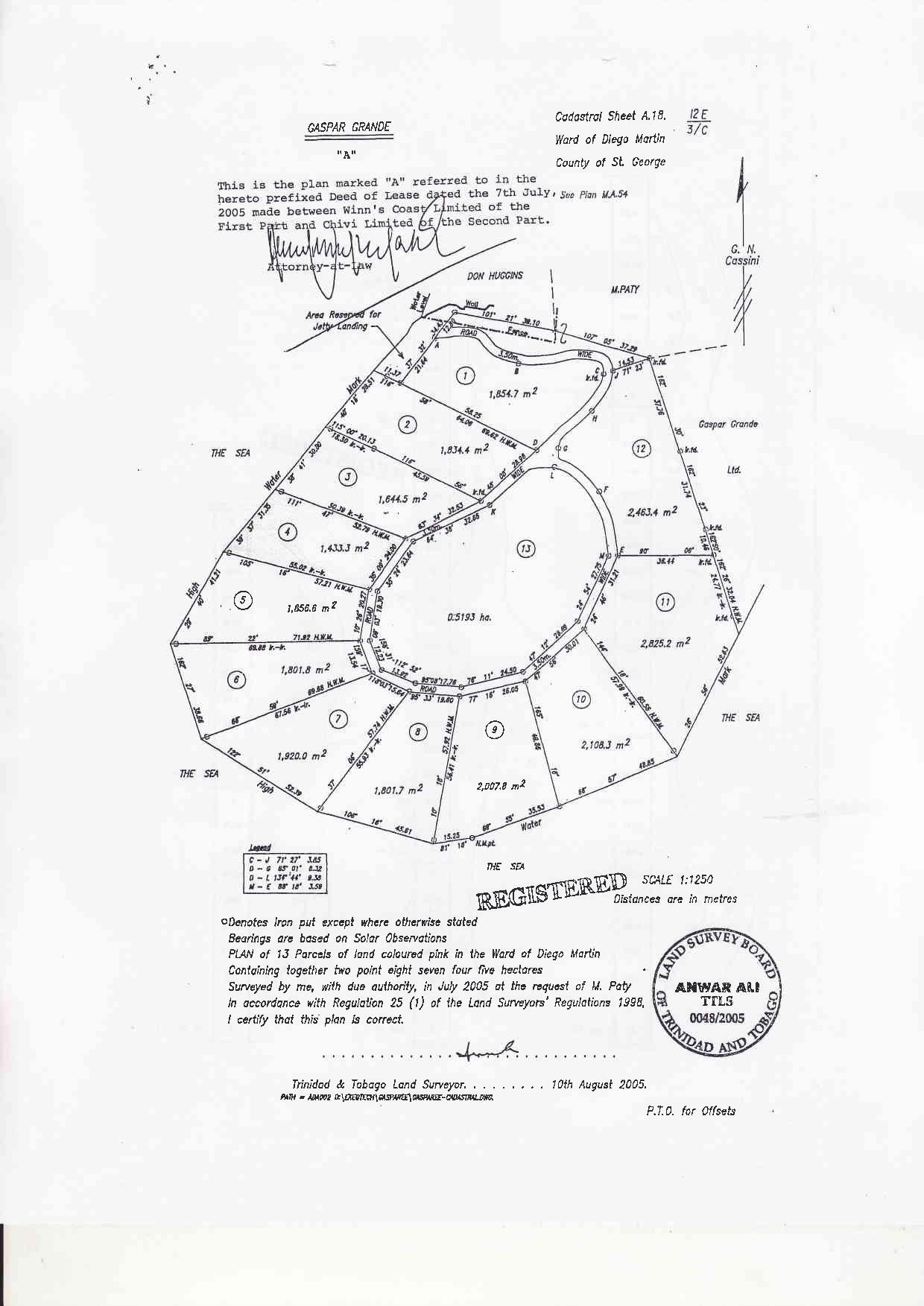 Winn's Bay, Gasparee